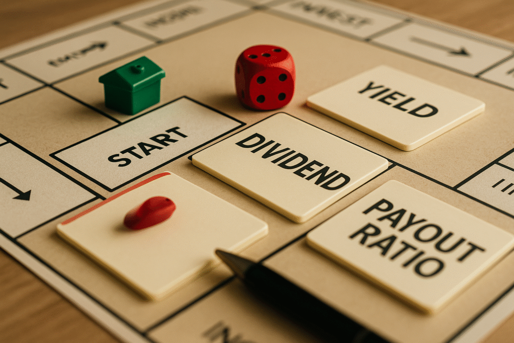 Board Game with Financial Terms