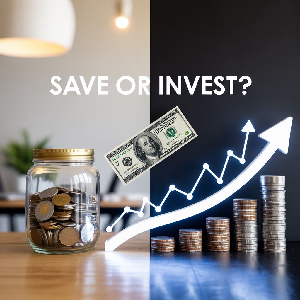 Saving vs. Investing: Where Should Your Next Dollar Go?
